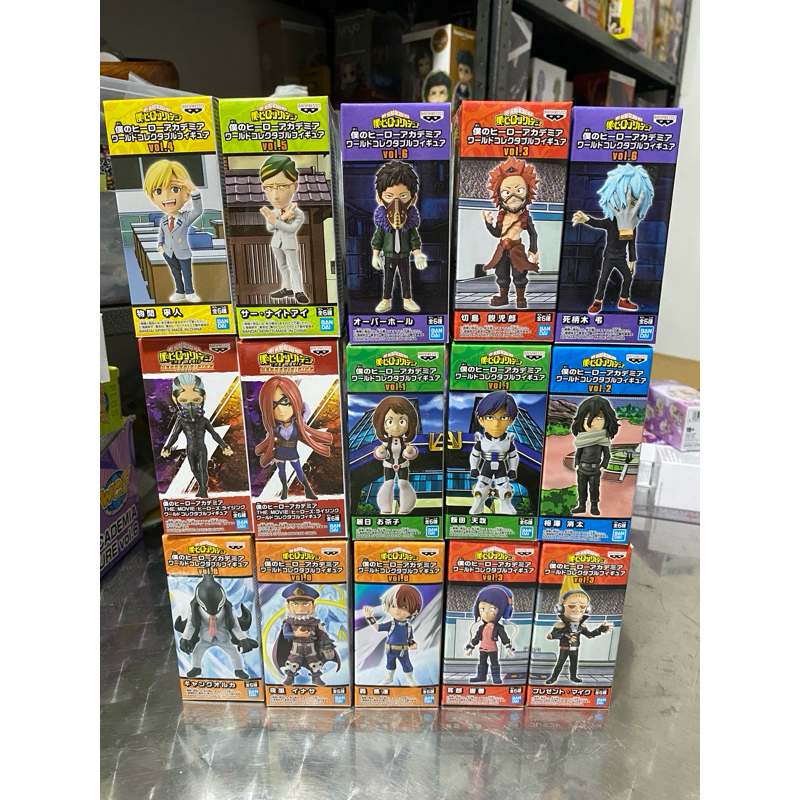 My Hero Academia World Collectable Figure WCF assorted | Shopee Philippines