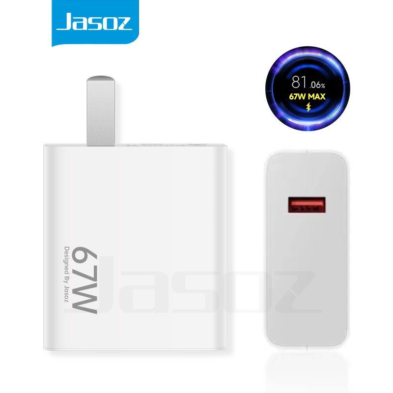 Jasoz 120W Charger Poco 33w 67W Turbo Phone Fast Charging 6A 
