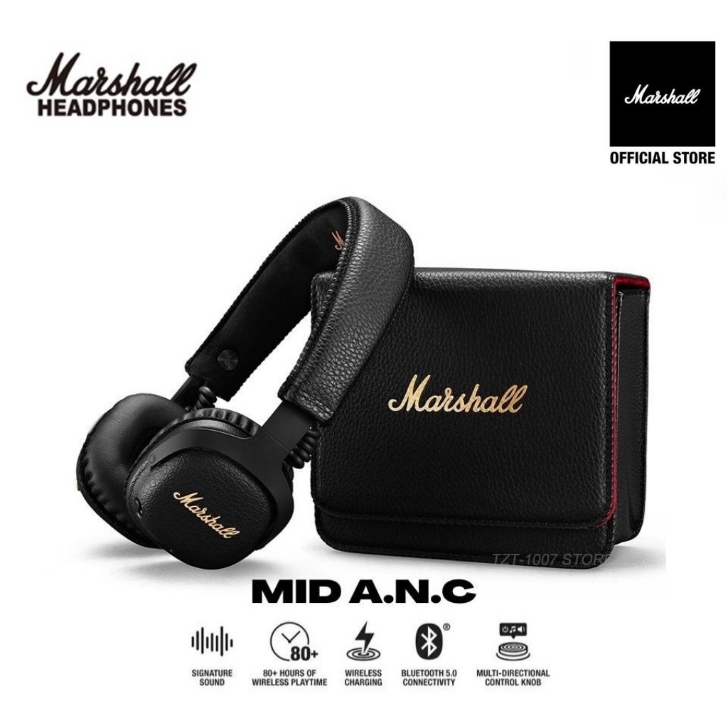 Marshall headphones bluetooth noise cancelling clearance