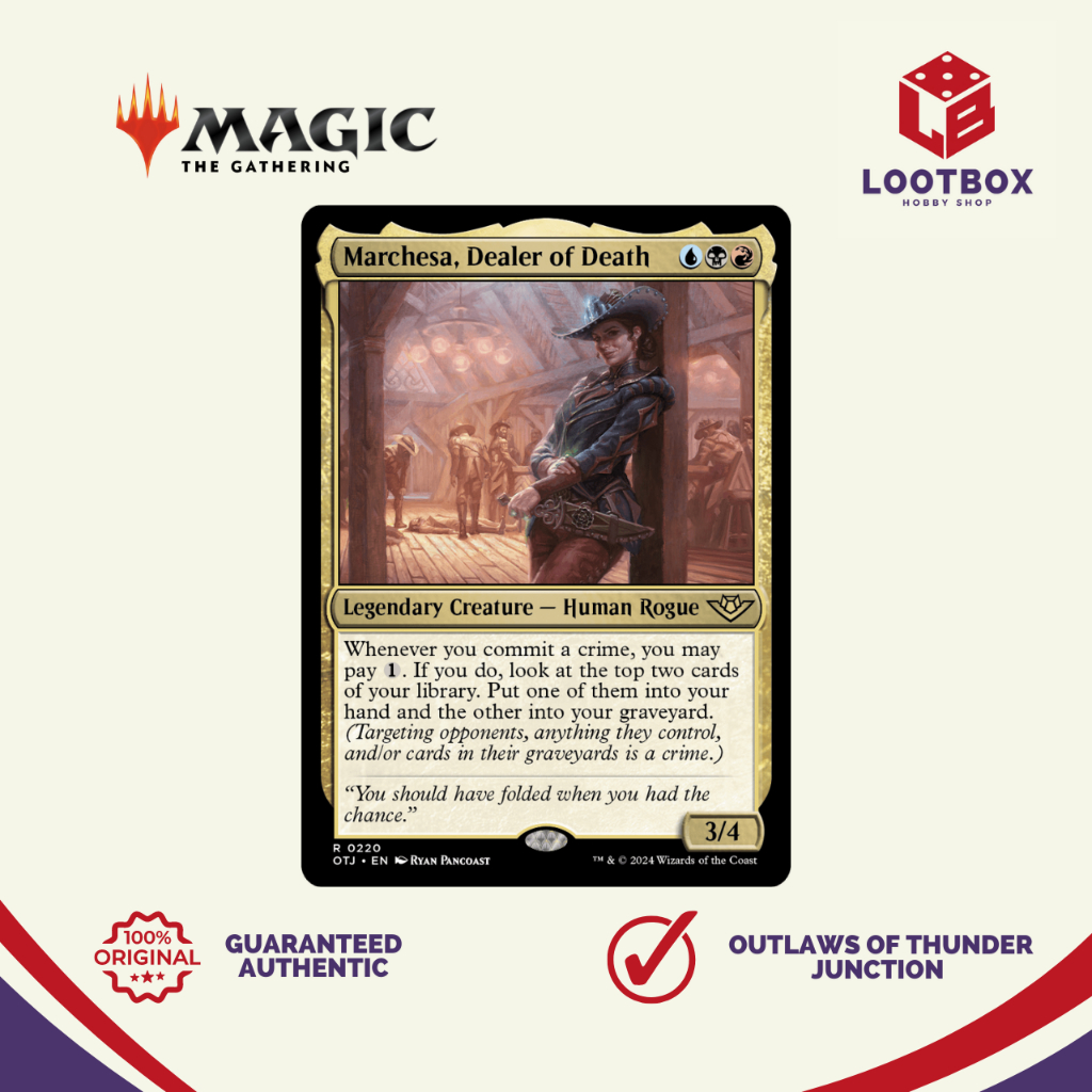 Magic the Gathering: Marchesa, Dealer of Death (Rare) - Outlaws of ...