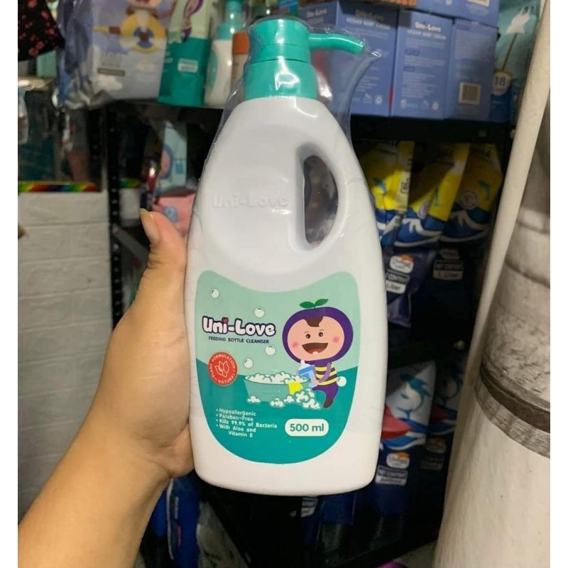 Unilove baby bath bottle cleanser pump 500ml Shopee Philippines