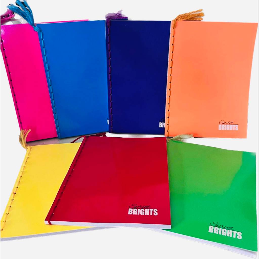 Yarn Notebook Color Coded SPRINT BRIGHTS 80 Leaves 148mm x 200mm (SOLD