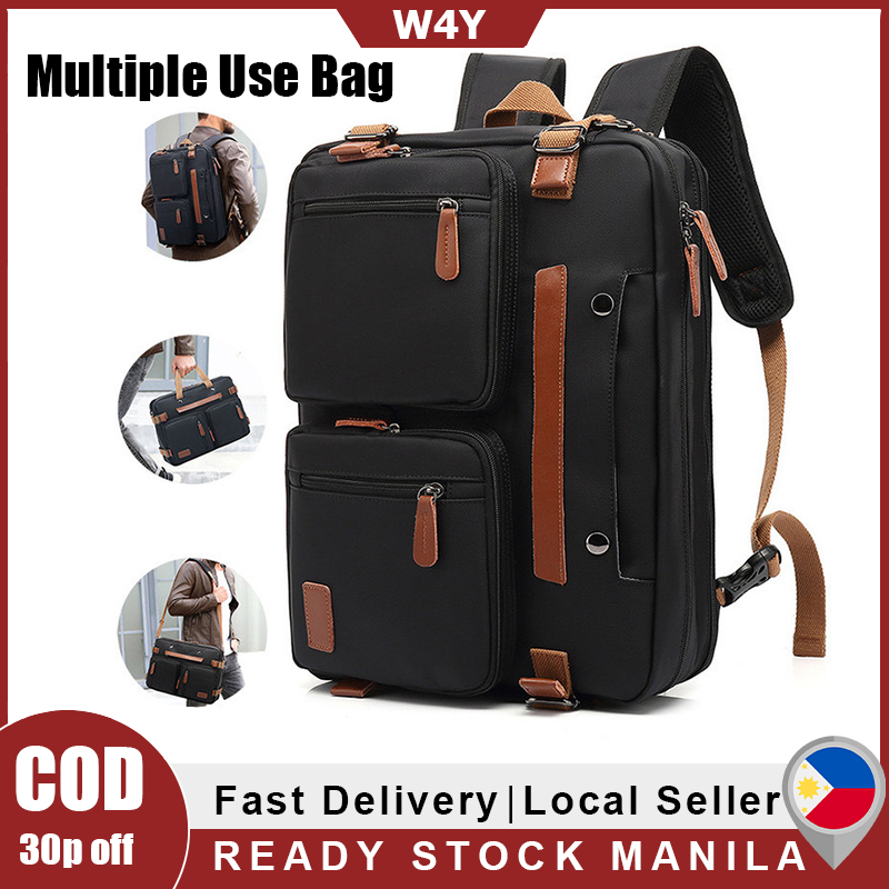 Business Briefcase Backpack Multifunctional Backpack Handbag Laptop ...