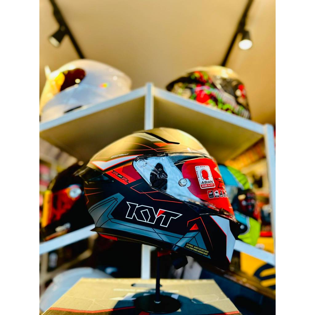 KYT R2R FULL FACE DUAL VISOR MOTORCYCLE HELMETS