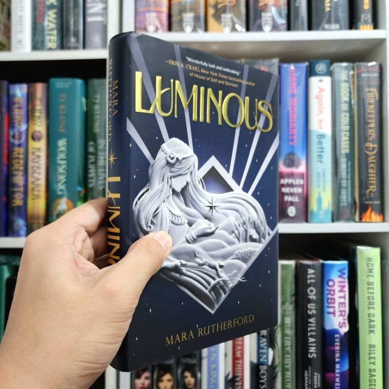 Luminous by Mara Rutherford (Hardbound, Sprayed Edges) | Shopee Philippines