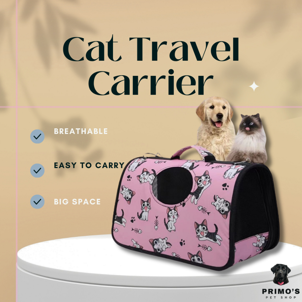 Pet Carrier Bag Cat Bag Cat Carrier Bag Foldable and Portable Cage — free download