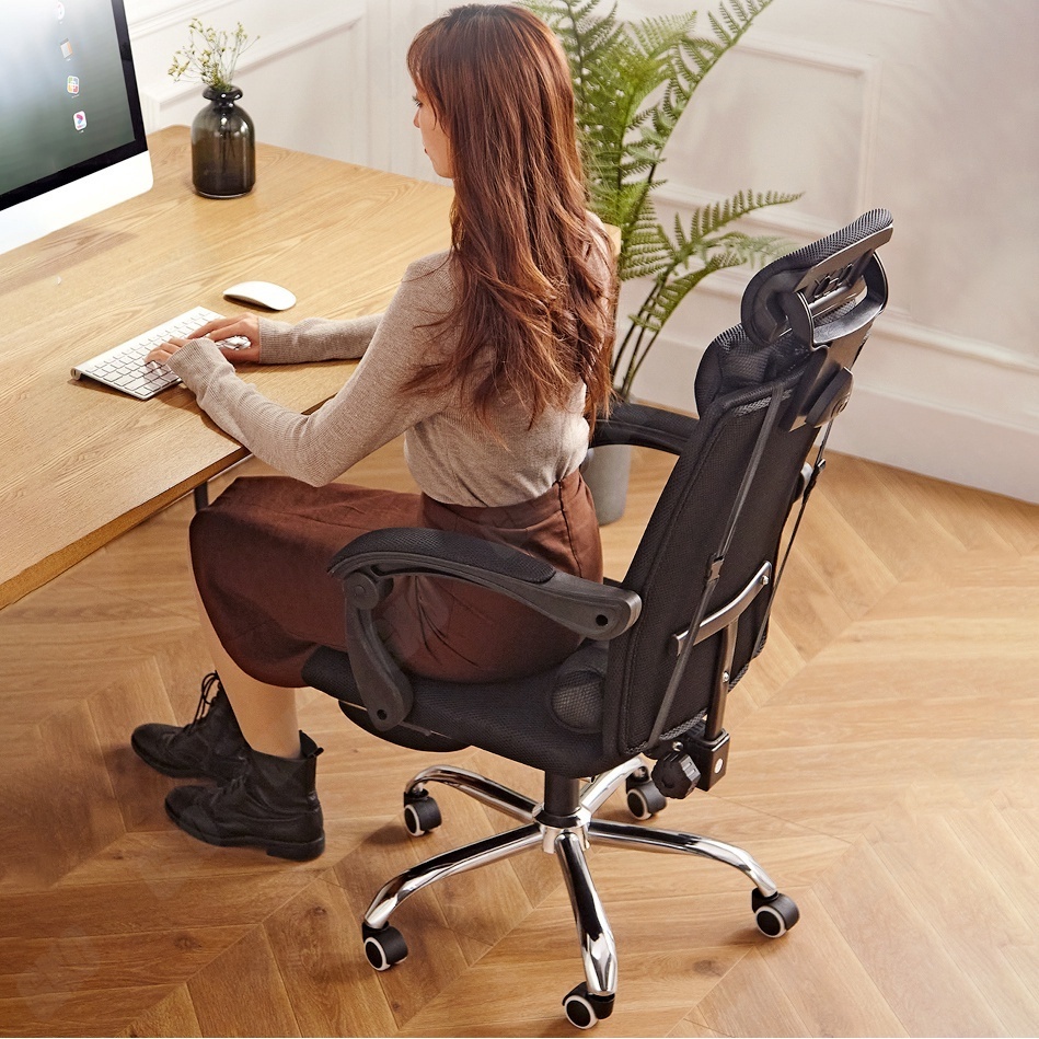 Ergonomic chair office chair reclining computer chair home comfortable ...