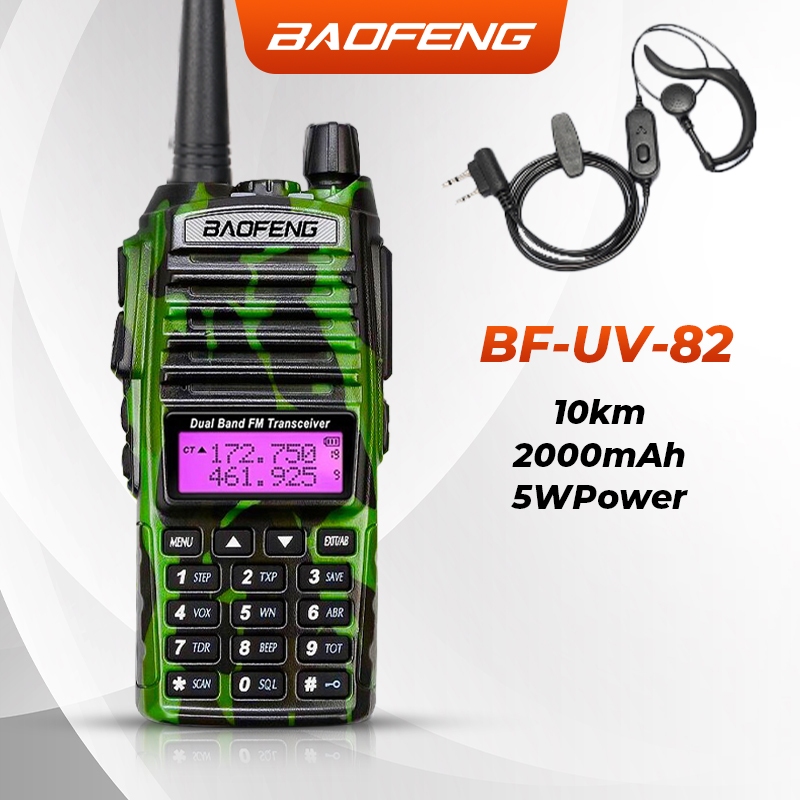 *COD* baofeng uv82(Green) Series Dual Band Handheld Transceiver radio ...