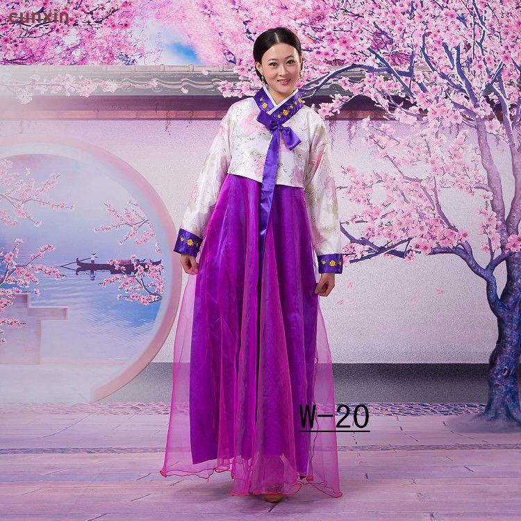 Purple hanbok best sale