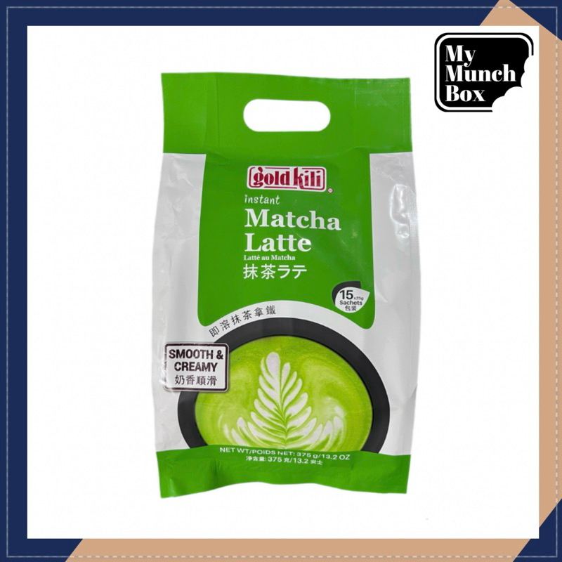 Gold Kili Instant Matcha Latte (15 pcs per pack) | Shopee Philippines