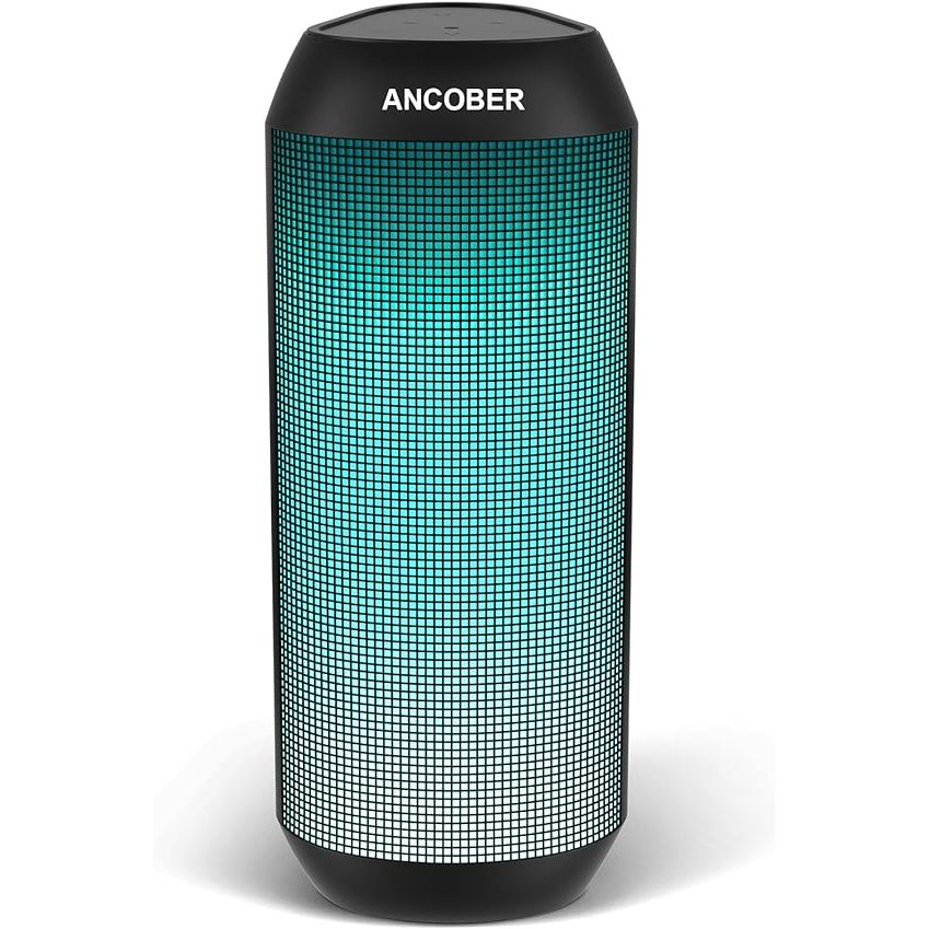 Wireless Bluetooth Portable Speaker 15W Stereo Sound with Multi LED ...