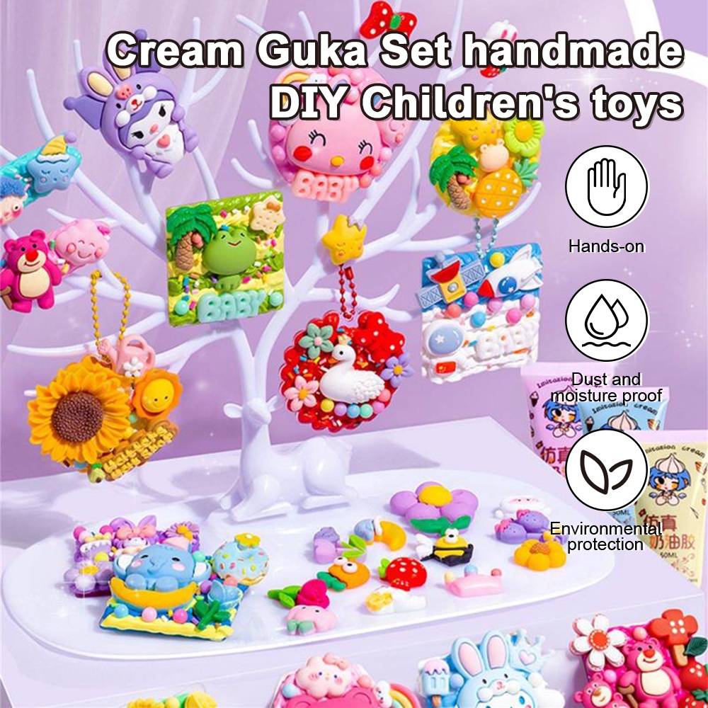 343 pcs Acrylic sticker goo card DIY cream glue luxury girls full set ...