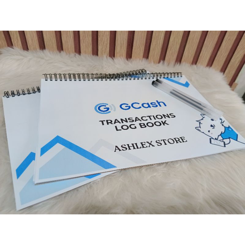 Gcash Transaction Logbook Record Book Notebook Shopee Philippines 5223