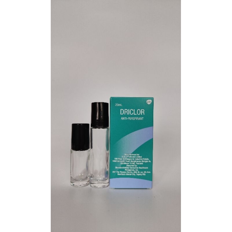 Driclor AntiPerspirant Aluminum Chloride 9mL/4mL treatment for sweaty