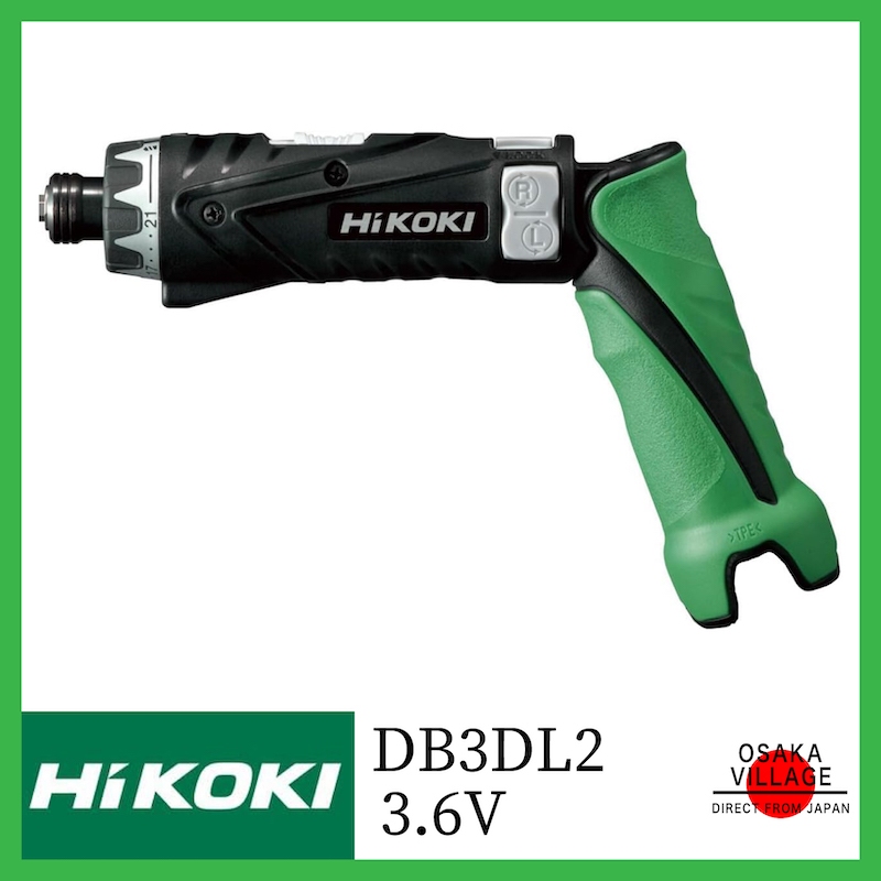 HiKOKI 3.6V DB3DL2(NN) Cordless Driver Drill Rechargeable Battery and