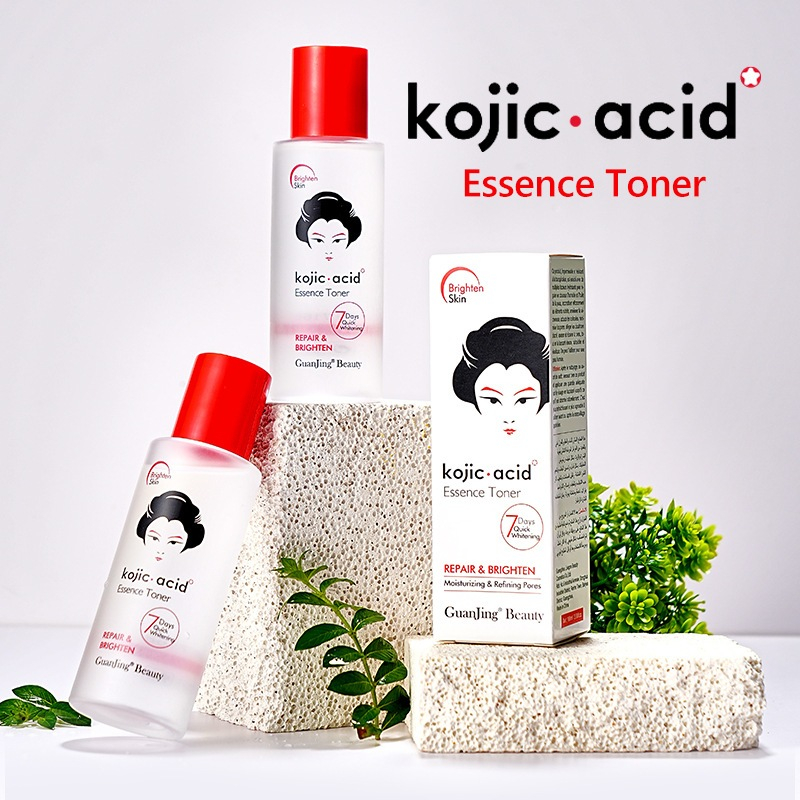 Kojic Acid Essence Toner Brightening Serum Whitening essence ...