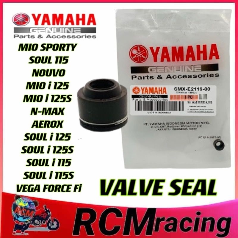 Valve Seal Yamah Genuine For Mio Sporty/Soul 115 Nouvo Mio i125/s Nmax
