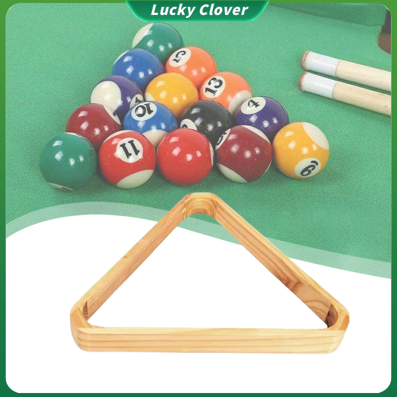 Wooden Billiard Triangle Rack Snooker Billiard Ball Triangle Rack ...