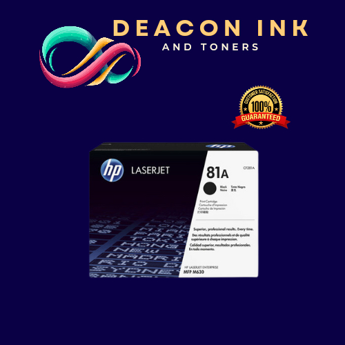 HP 81A Black Original LaserJet Toner Cartridge (CF281A) | Shopee ...