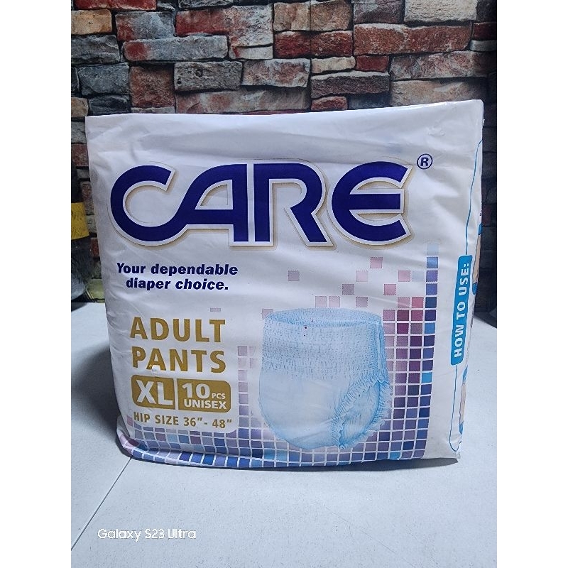 Care Adult Pants XL 10pcs. per pack (Pull-up) | Shopee Philippines