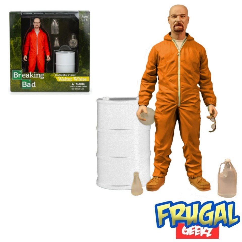 Mezco Toyz: Breaking Bad - Walter White in Orange Hazmat Suit 6