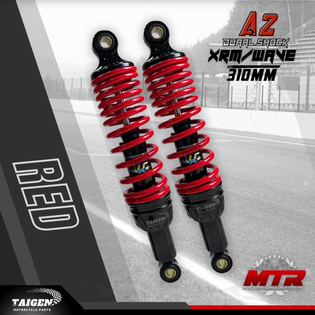 8938 MTR A2 Black Series Xrm/Wave/Dash/Smash/Tmx 310mm Dual Rear Shock ...