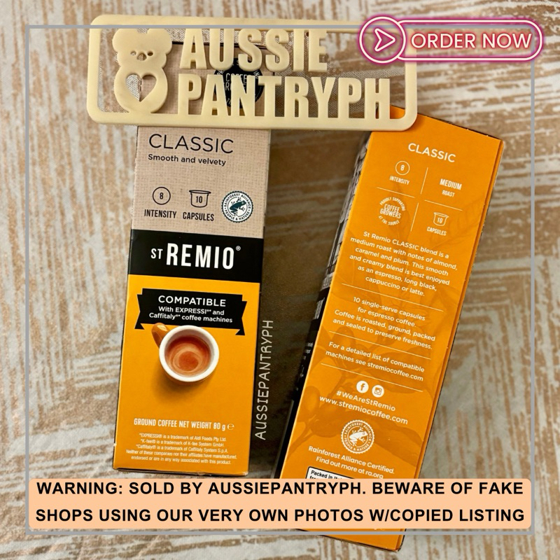 ON HAND❤️10pc BOX ST REMIO COFFEE PODS CAPSULES CBTL CAFFITALY KFEE  EXPRESSI ALDI 🇦🇺 AUSSIEPANTRYPH