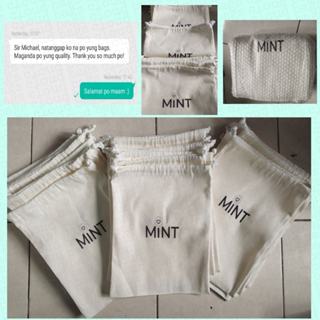 Customized/Personalized Canvas drawstring pouch/ gift bags /ecofriendly ...