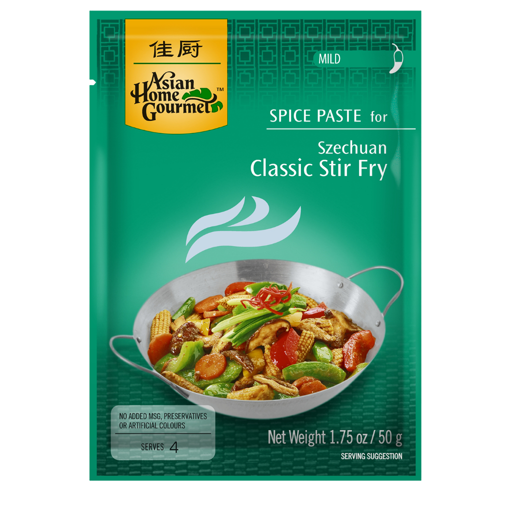 Asian Home Gourmet Spice Paste Szechuan Classic Stir Fry (Per Piece ...