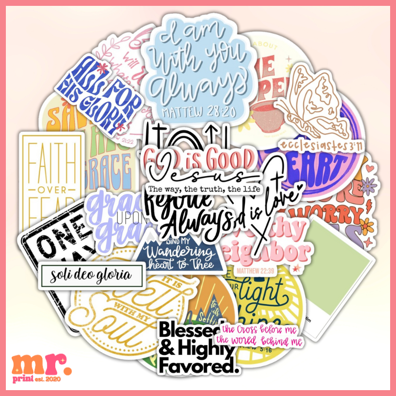 BIBLE VERSES VOL 2 STICKERS WATERPROOF STICKER | Shopee Philippines