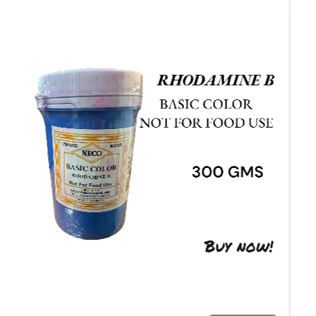 NECO RHODAMINE B 300gms (Basic Color | Not for food used) | Shopee ...