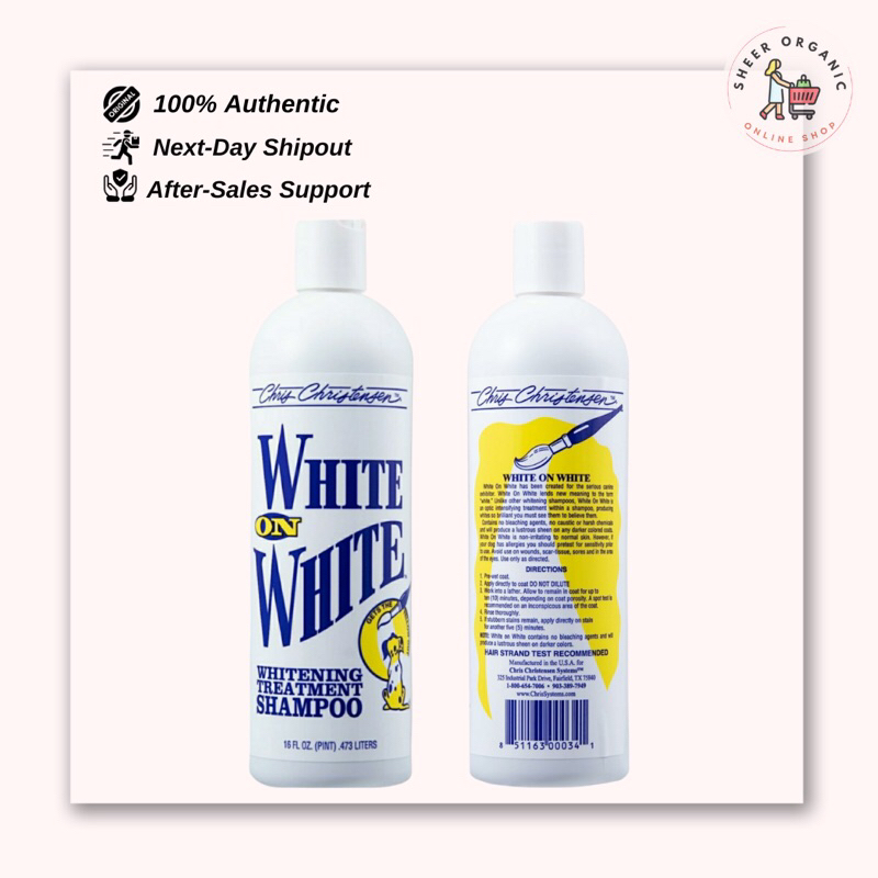 Chris Christensen White On White Shampoo, 200ml Repacked Shopee