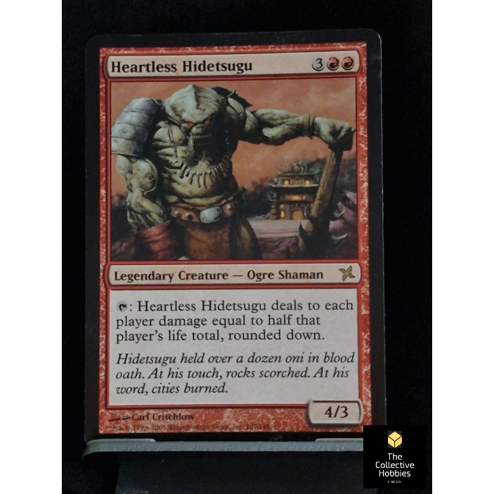 Magic the Gathering - MTG Card Game - Heartless Hidetsugu - BOK - [RED ...