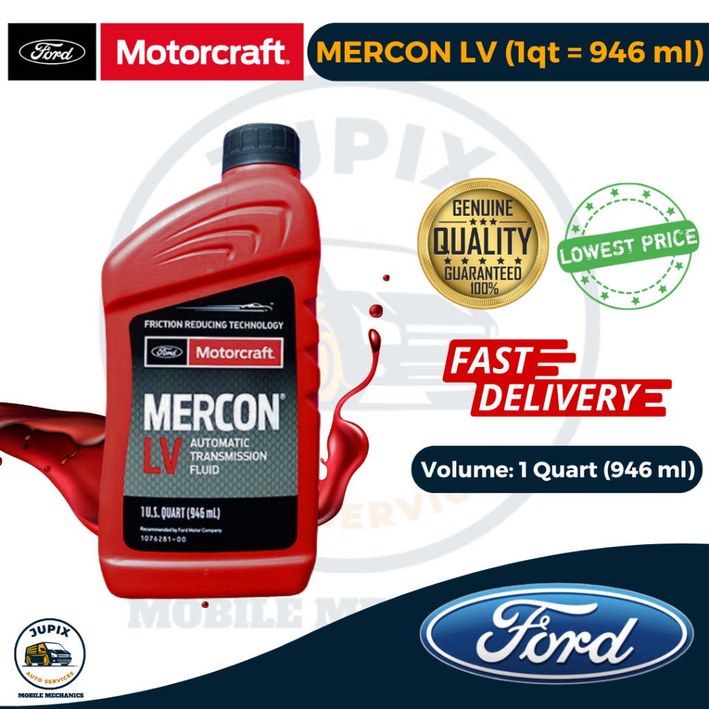 Ford Motorcraft Mercon LV ATF (Automatic Transmission Fluid) and Power