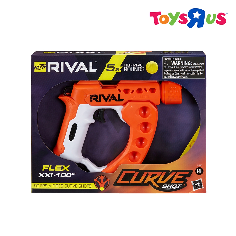 Nerf Rival Curve Shot Flex XXI-100 Blaster | Shopee Philippines