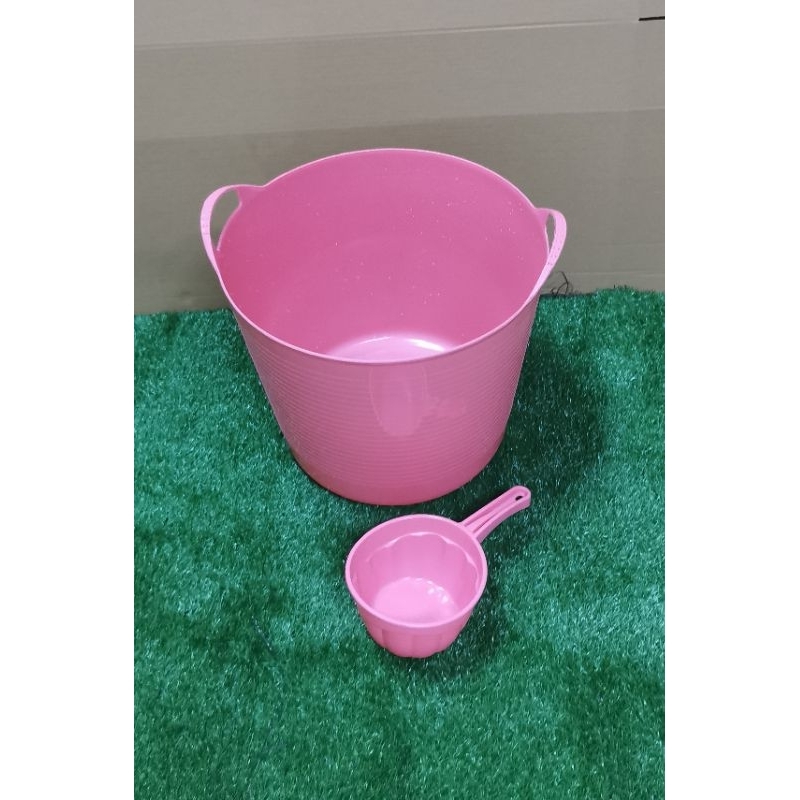 JUMBO BUCKET with or without Dipper Functional 2 in 1 sets | Shopee ...