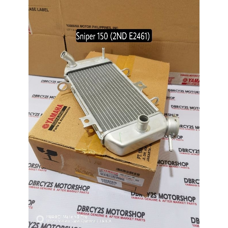 GENUINE RADIATOR COMP SNIPER 150 (2ND E2461 00) | Shopee Philippines
