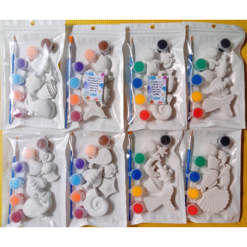 Plaster Figurine Painting Kit with free Sticker Shopee Philippines
