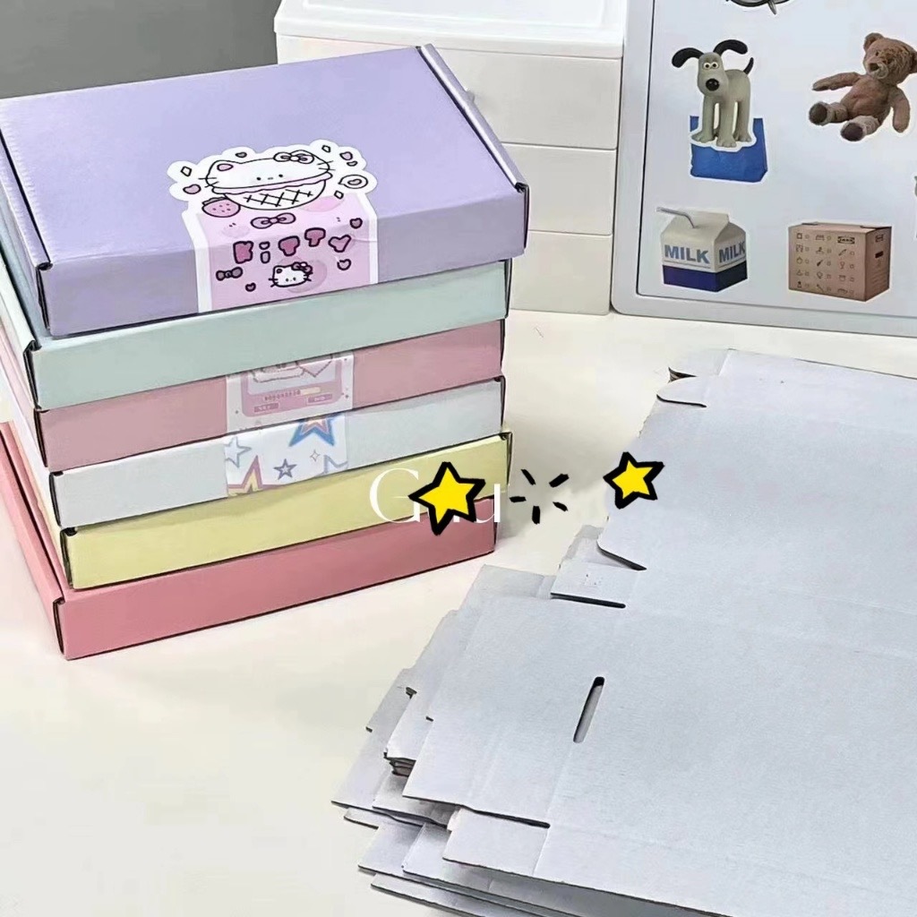 INS Macacon cute Gift packaging box airaraft box | Shopee Philippines