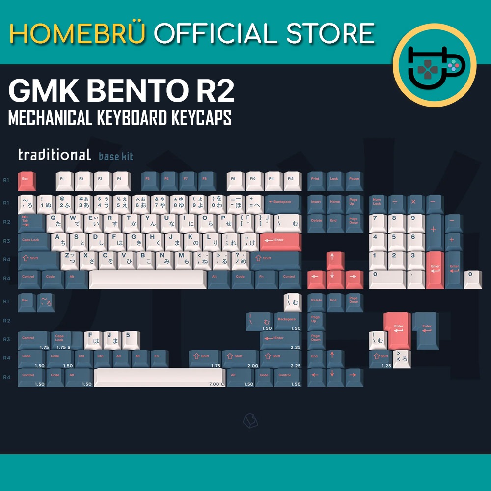 GMK Bento R2 (Round 2) Mechanical Keyboard Keycaps | Shopee Philippines