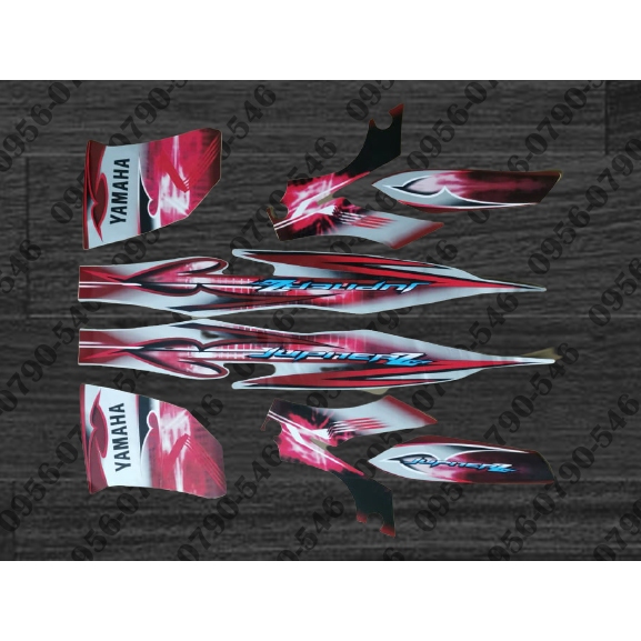 YAMAHA CRYPTON Z 2008 (JUPITER VERSION) Stock Decal/Sticker | Shopee ...