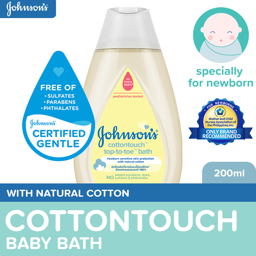Cotton Touch Head To Toe Baby Shampoo Johnson's CottonTouch