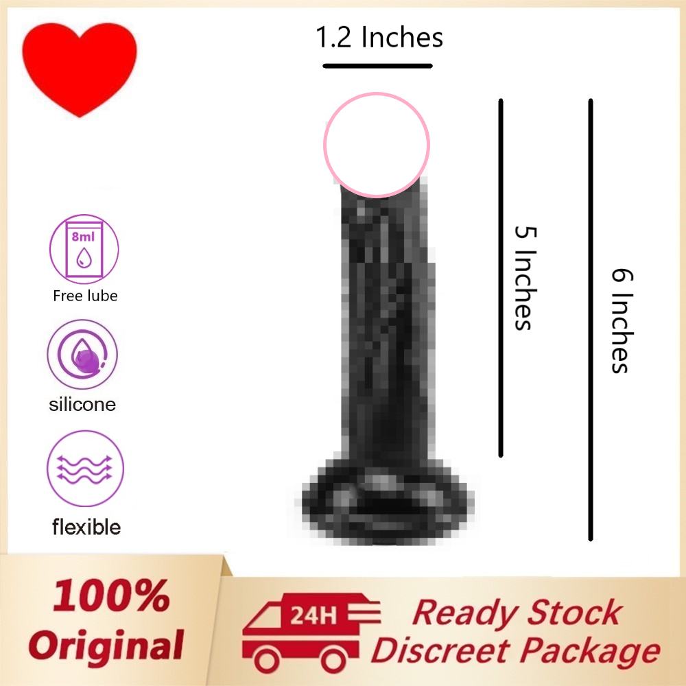 6 inches American Version Penis Dildo Flexible Lifelike Silicone Suction Adult  Sex Toys For Women | Shopee Philippines