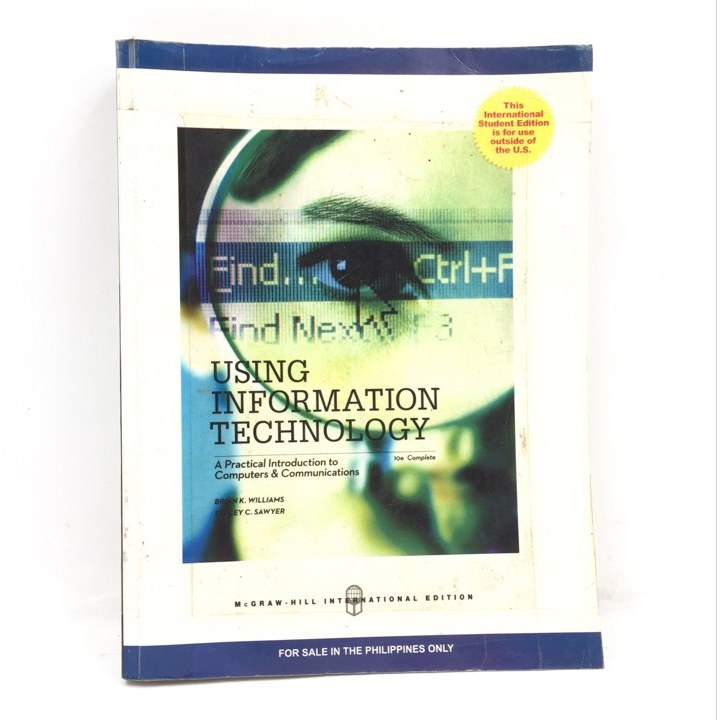 Using Information Technology:A Practical Introduction To Computers ...