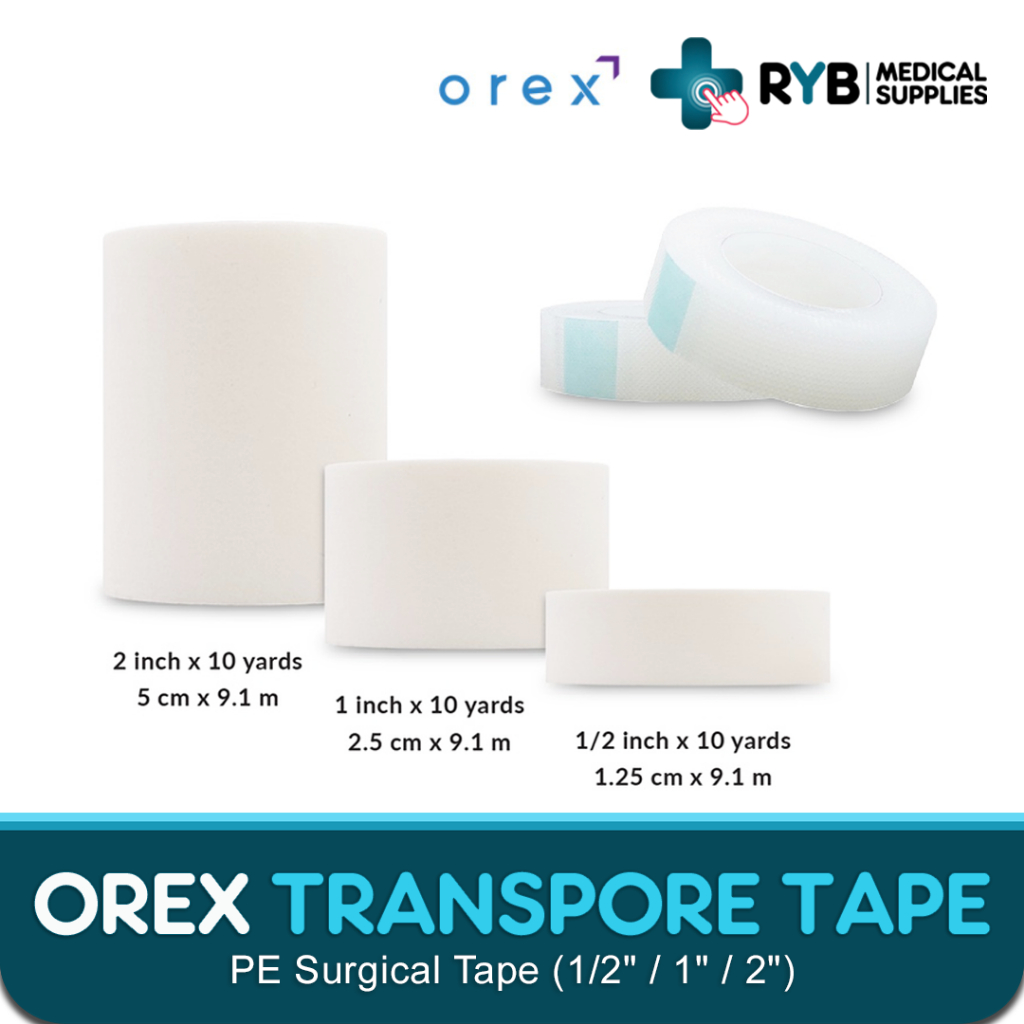 OREX Transpore Tape ( 1/2