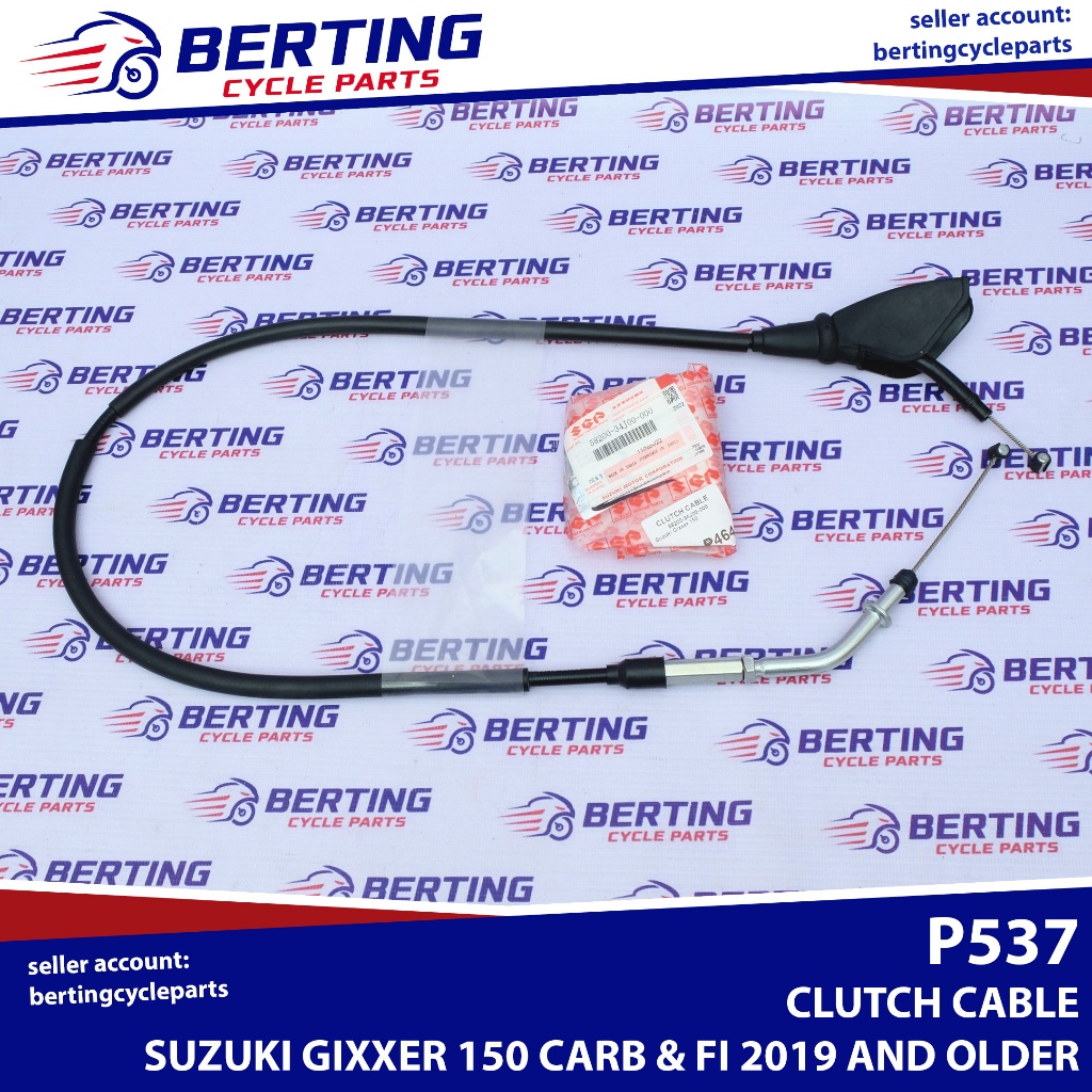 SGP CLUTCH CABLE Suzuki Gixxer 150 Carb and FI 2019 and Older Genuine