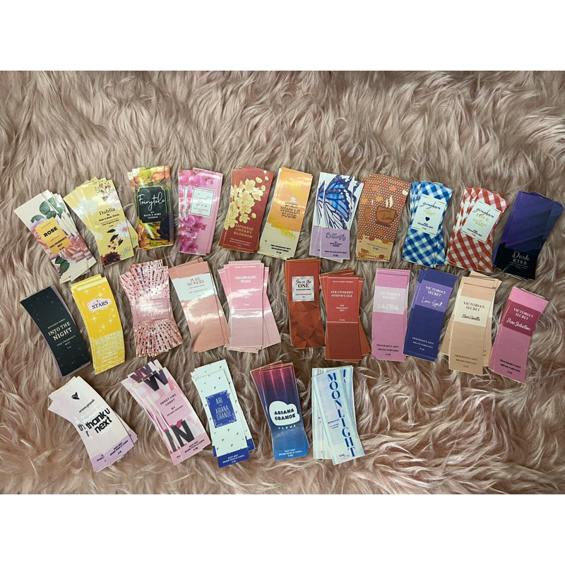 Decant Label Sticker 10mL 5mL ANY BRAND ANY SCENT front / full cover ...