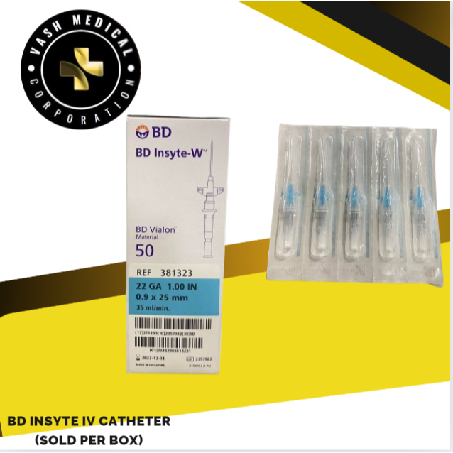 BD INSYTE IV CATHETER (SOLD PER BOX) | Shopee Philippines