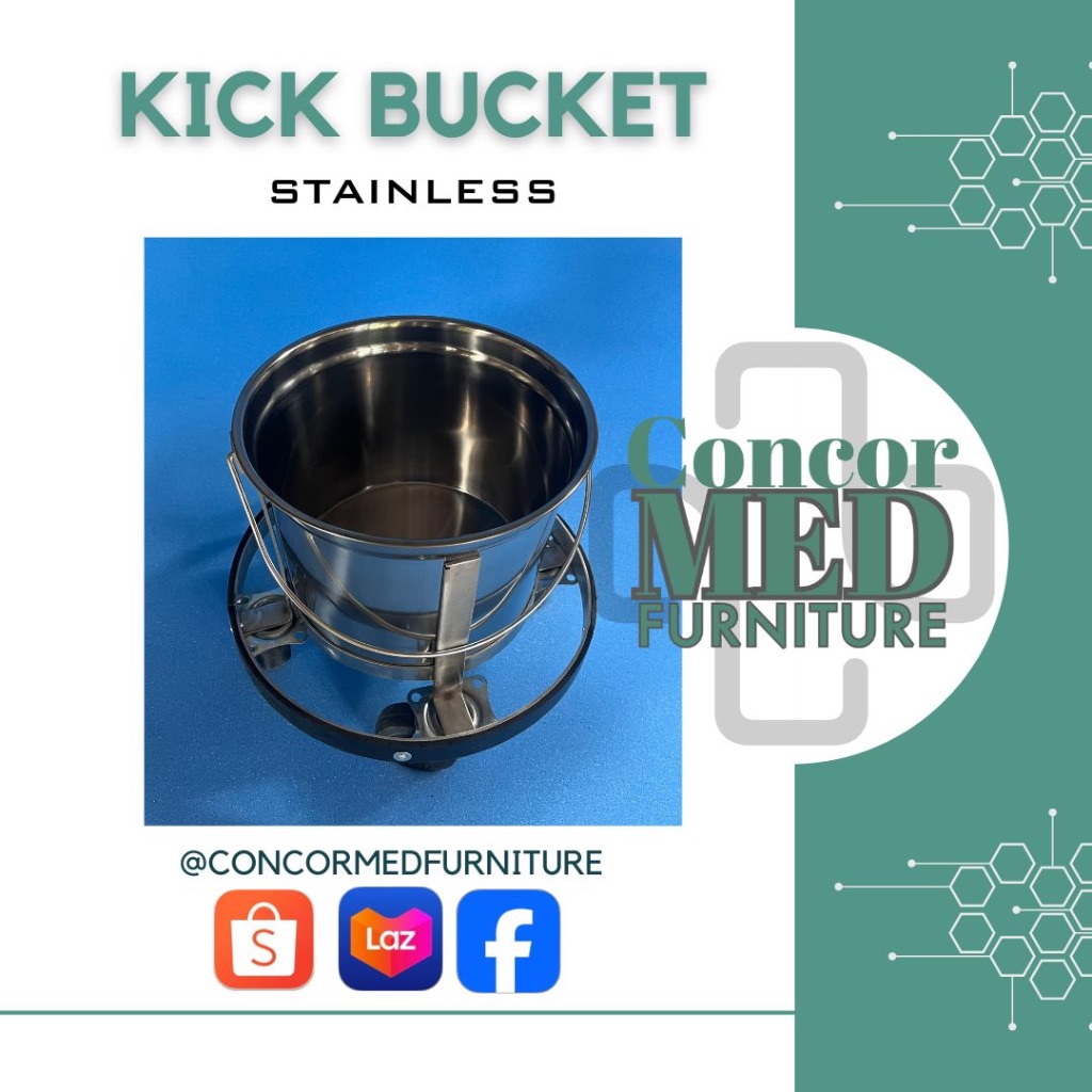 Kick Bucket - with stainless pail | Shopee Philippines