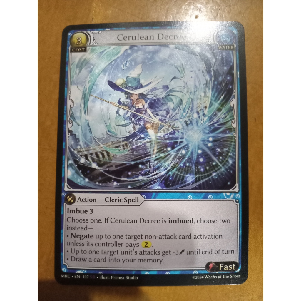 Grand Archive Cerulean Decree FOIL